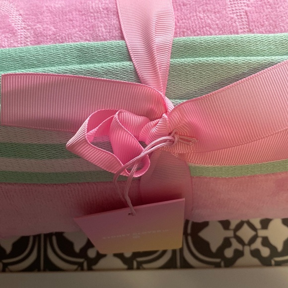 Stoney Clover Lane for Target Hearts Beach Towel  Pink - Picture 2 of 5